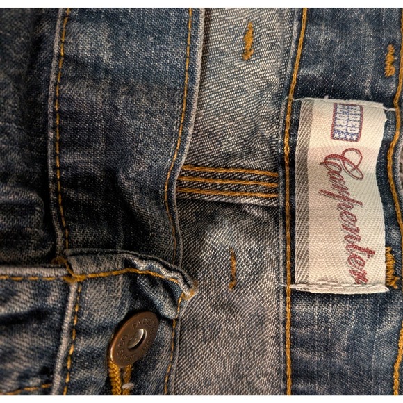 Faded Glory Mens Carpenter Denim Shorts Medium Wash Blue 46 117339 DFD-4749 - Picture 8 of 8